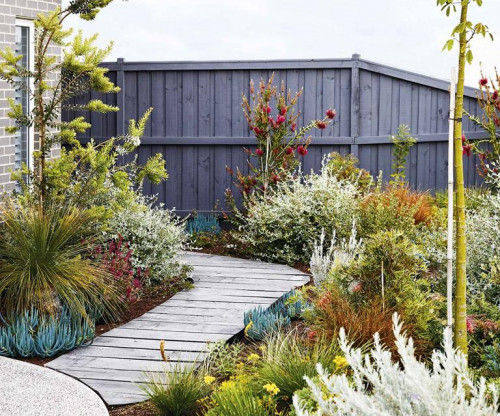 Le jardin de bord de mer